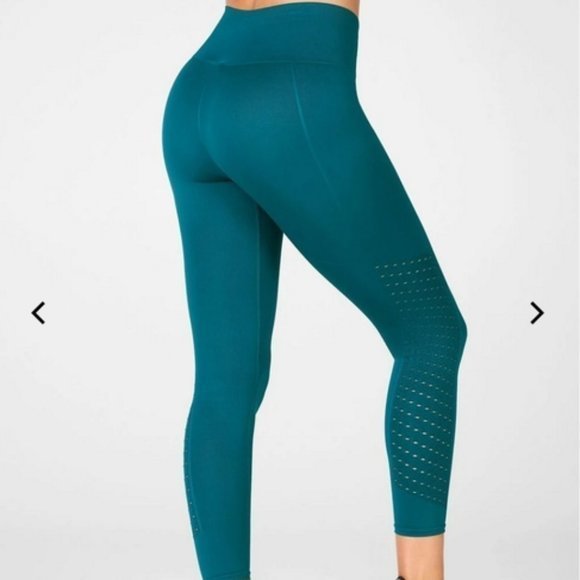 Fabletics Sync High-Waisted Perforated Legging - Picture 1 of 8